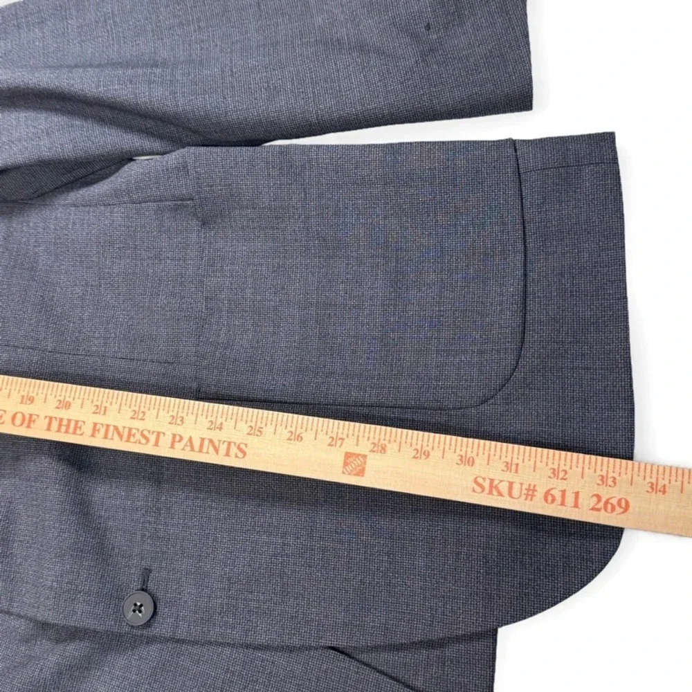 Banana‎ Republic Core Temp Blazer Mens 48L Slim Gray Wool Performance Jacket NWT